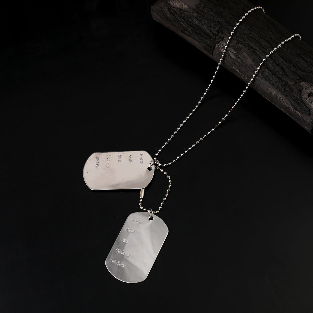 Men's Chain Locket Dubbel - Silver, Men's Jewellery, Chase Value, Chase Value