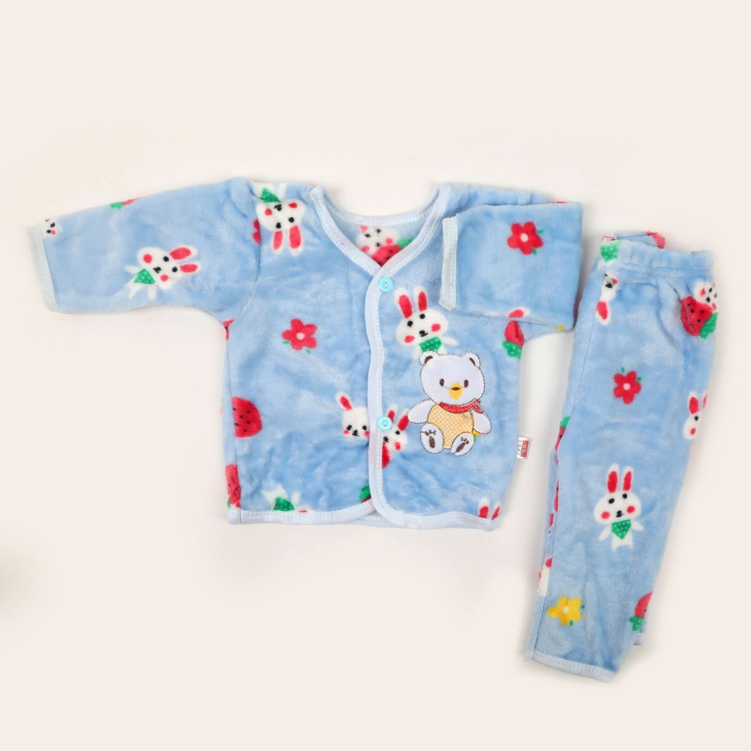 Newborn Boys Full Sleeves Suit - Sky Blue, Newborn Boys Sets & Suits, Chase Value, Chase Value