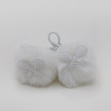 Pack of 2 White Hair Pony - White, Girls Hair Accessories, Chase Value, Chase Value