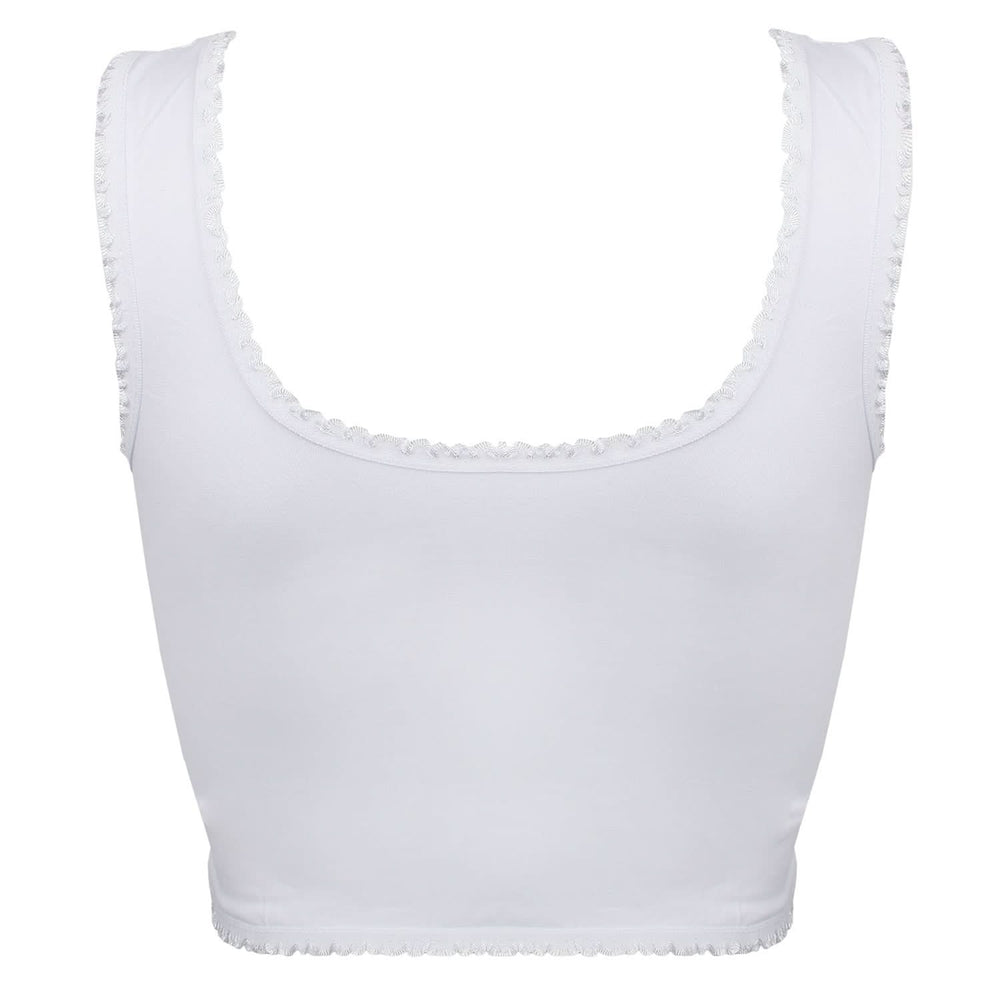 Girls Camisole - White, Girls Shameez Camisole & Biddies, Chase Value, Chase Value