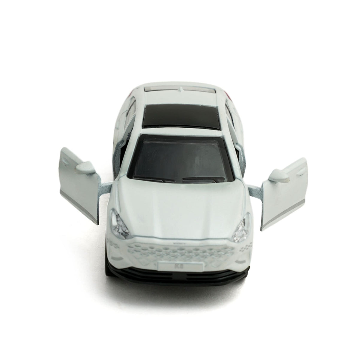 Die Cast Car With Light And Sound - White, Die-cast Model Car, Chase Value, Chase Value