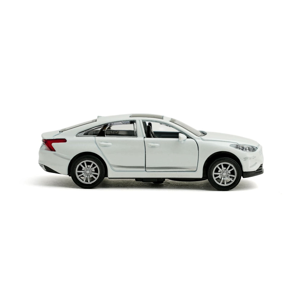 Die Cast Car With Light And Sound - White, Die-cast Model Car, Chase Value, Chase Value