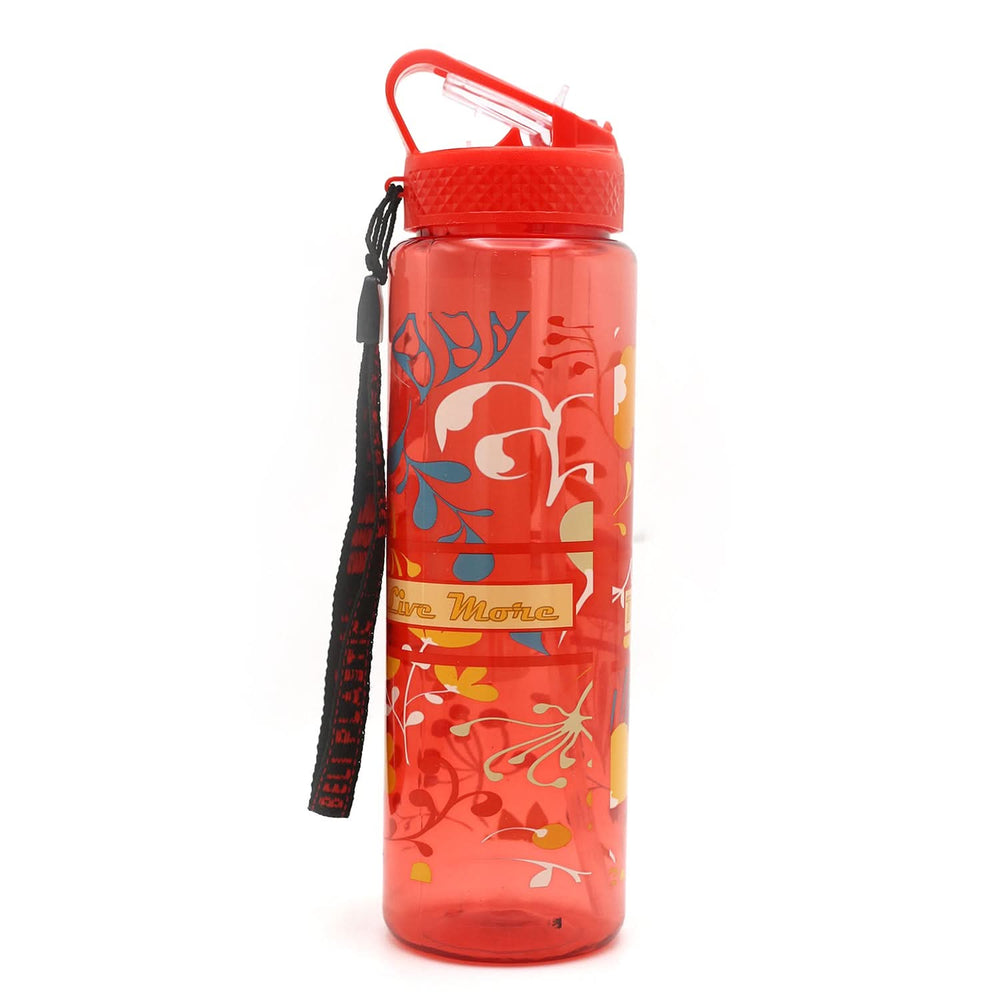 Travel Water Bottle 600 ML - Red, Tiffin Boxes & Bottles, Chase Value, Chase Value