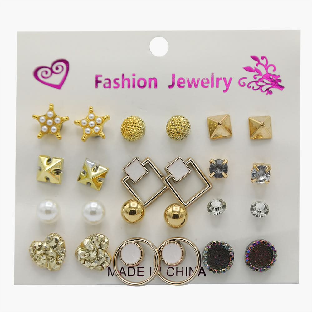 Women's Top Card - Gold, Women Earrings & Tops, Chase Value, Chase Value