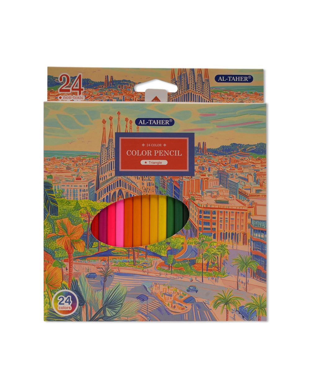 Color Pencils Set (24 Colors), Coloring Tools, Chase Value, Chase Value