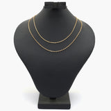 Women's Chain 2Pcs Set - Golden, Women Jewellery Set, Chase Value, Chase Value