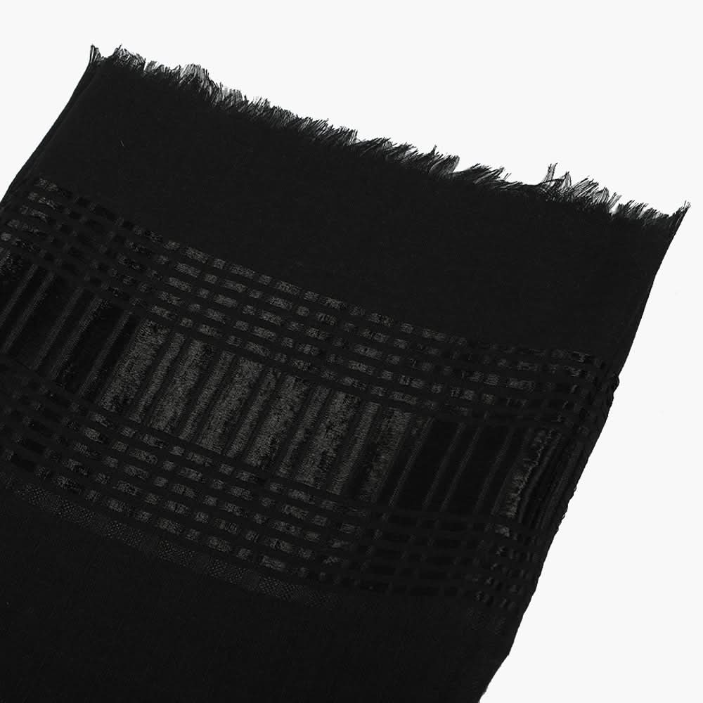 Women's Turkish Scarf - Black, Women Shawls & Scarves, Chase Value, Chase Value