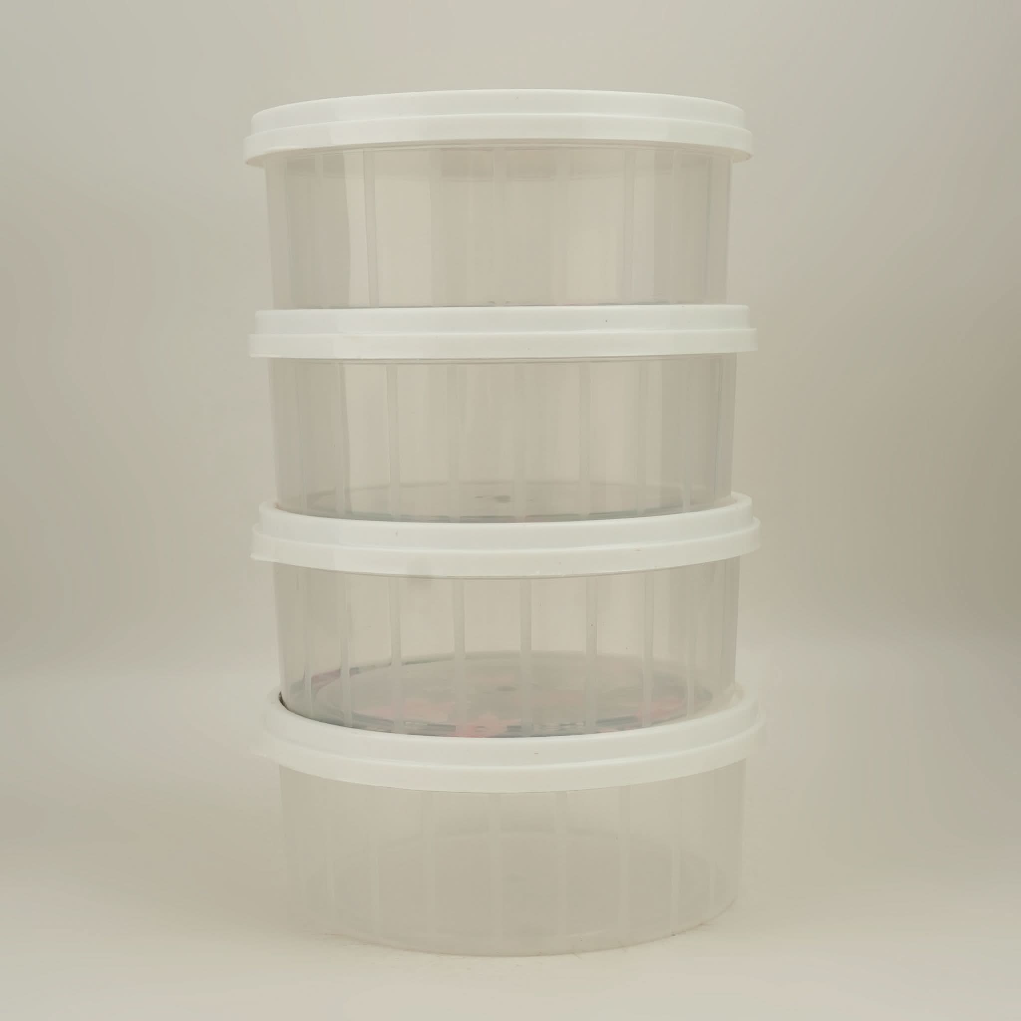 Sweety (4 Pcs) Box - White, Storage Boxes, Chase Value, Chase Value