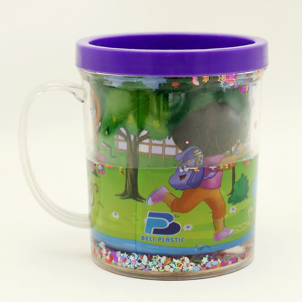 Kids Glitter Mug - 550ML, Thermos & Mug, Chase Value, Chase Value