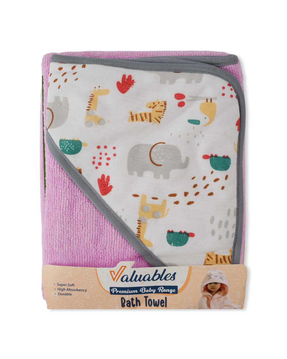 Valuable Bath Towel, Newborn Towels, Chase Value, Chase Value