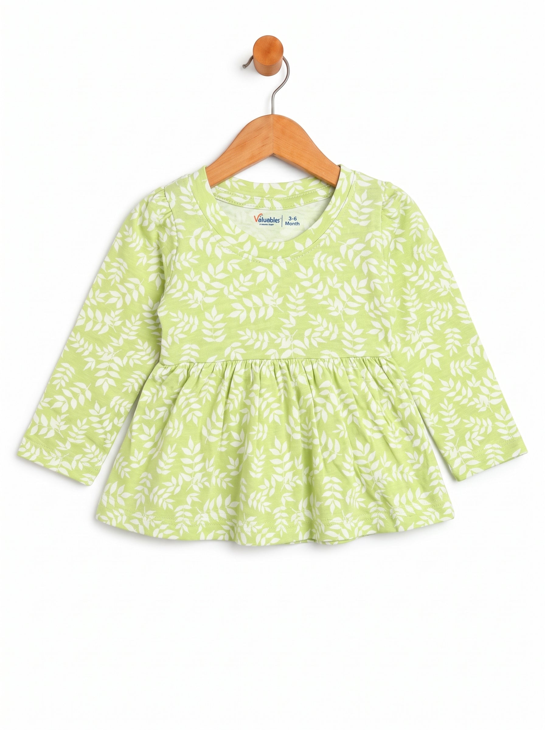Valuables Newborn Girls Printed Frock