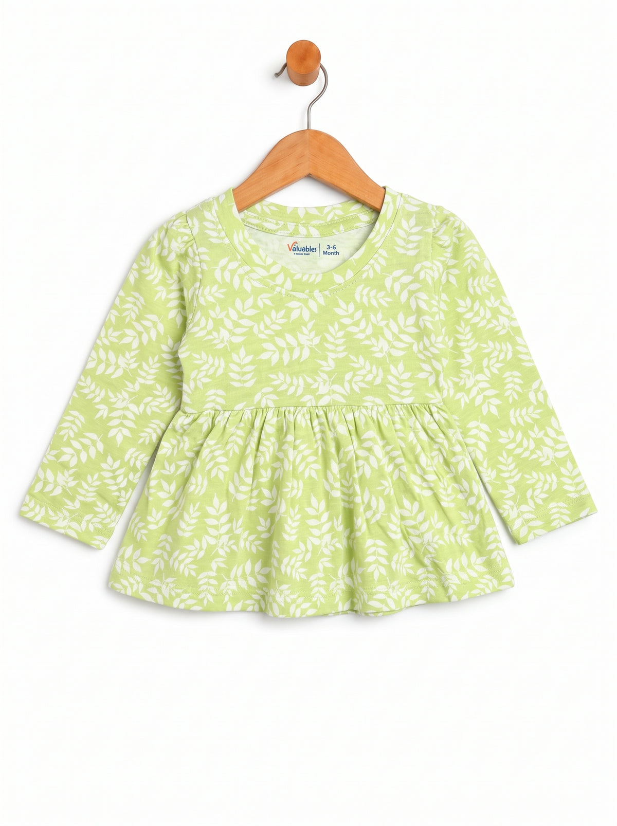 Valuables Newborn Girls Printed Frock