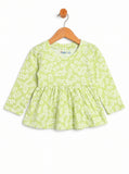 Valuables Newborn Girls Printed Frock