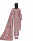 Al Jannat Dhanak Printed Suit - 3 Pc