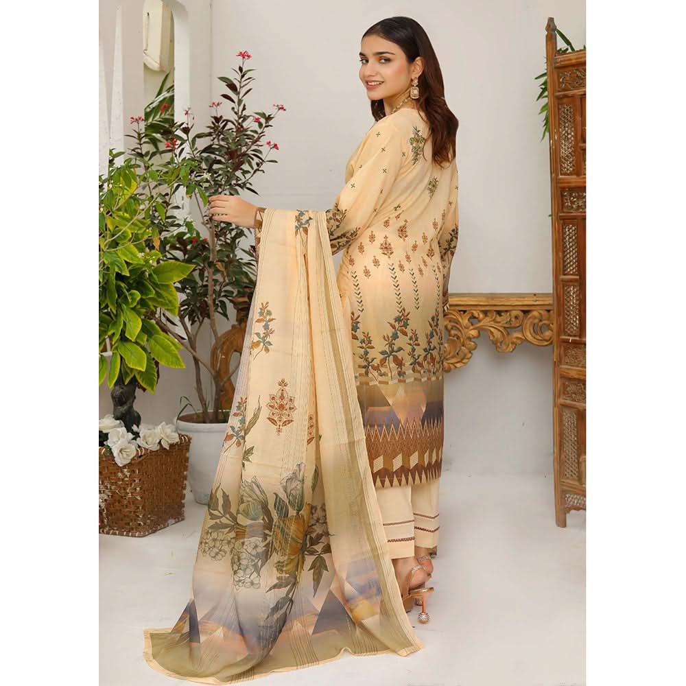 Bakht Lawn Digital Printed Embroidered Chicken Kari 3Pcs Unstitched Suit - TS-8041, Women, 3Pcs Shalwar Suit, Rana Arts, Chase Value