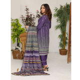 Bakht Lawn Digital Printed Embroidered Chicken Kari 3Pcs Unstitched Suit - RAY-8040, Women, 3Pcs Shalwar Suit, Rana Arts, Chase Value