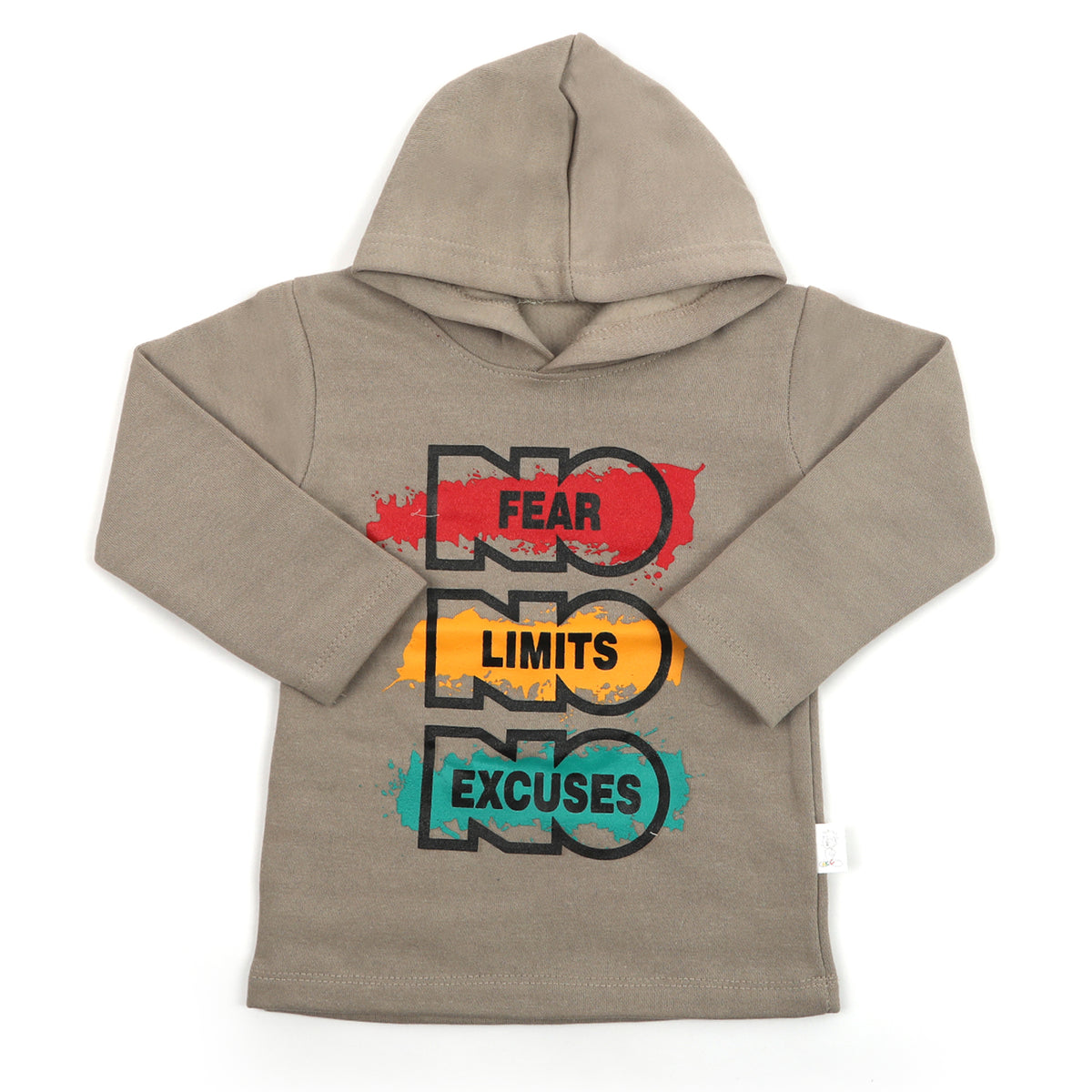 Boys Full Sleeves Hoodie - Beige, Boys Hoodies & Sweat Shirts, Chase Value, Chase Value