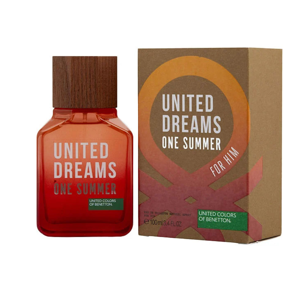 Benetton United Dreams One Summer For Him Eau De Toilette For Men 100ml, Men Perfumes, Benetton, Chase Value