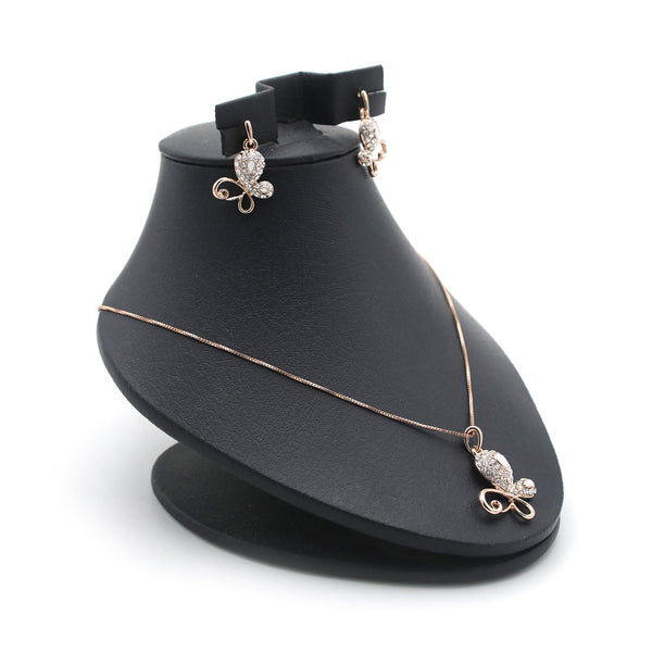 Women's Locket Set - Golden