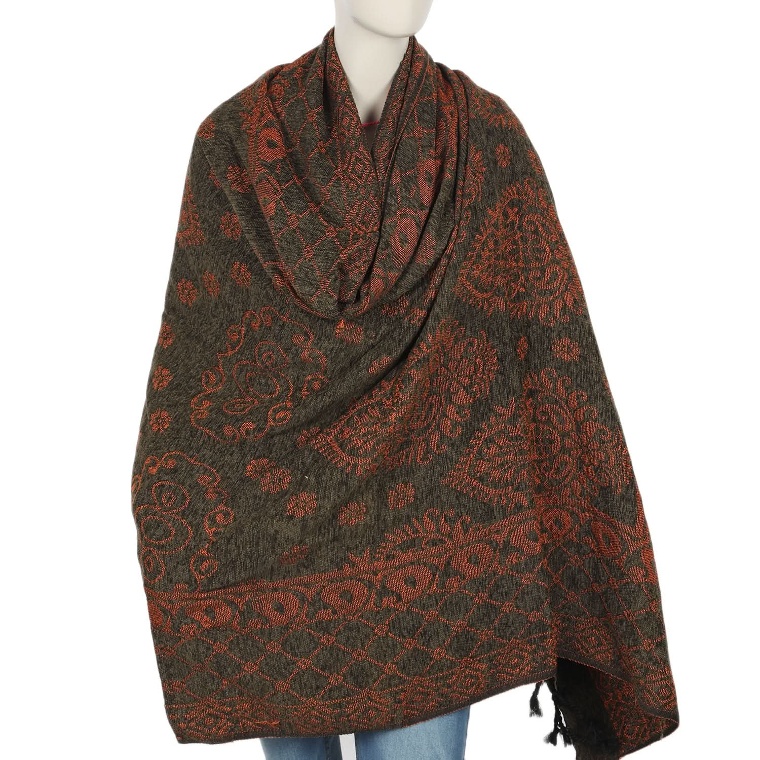 Women's Shawl - Green, Women Shawls & Scarves, Chase Value, Chase Value