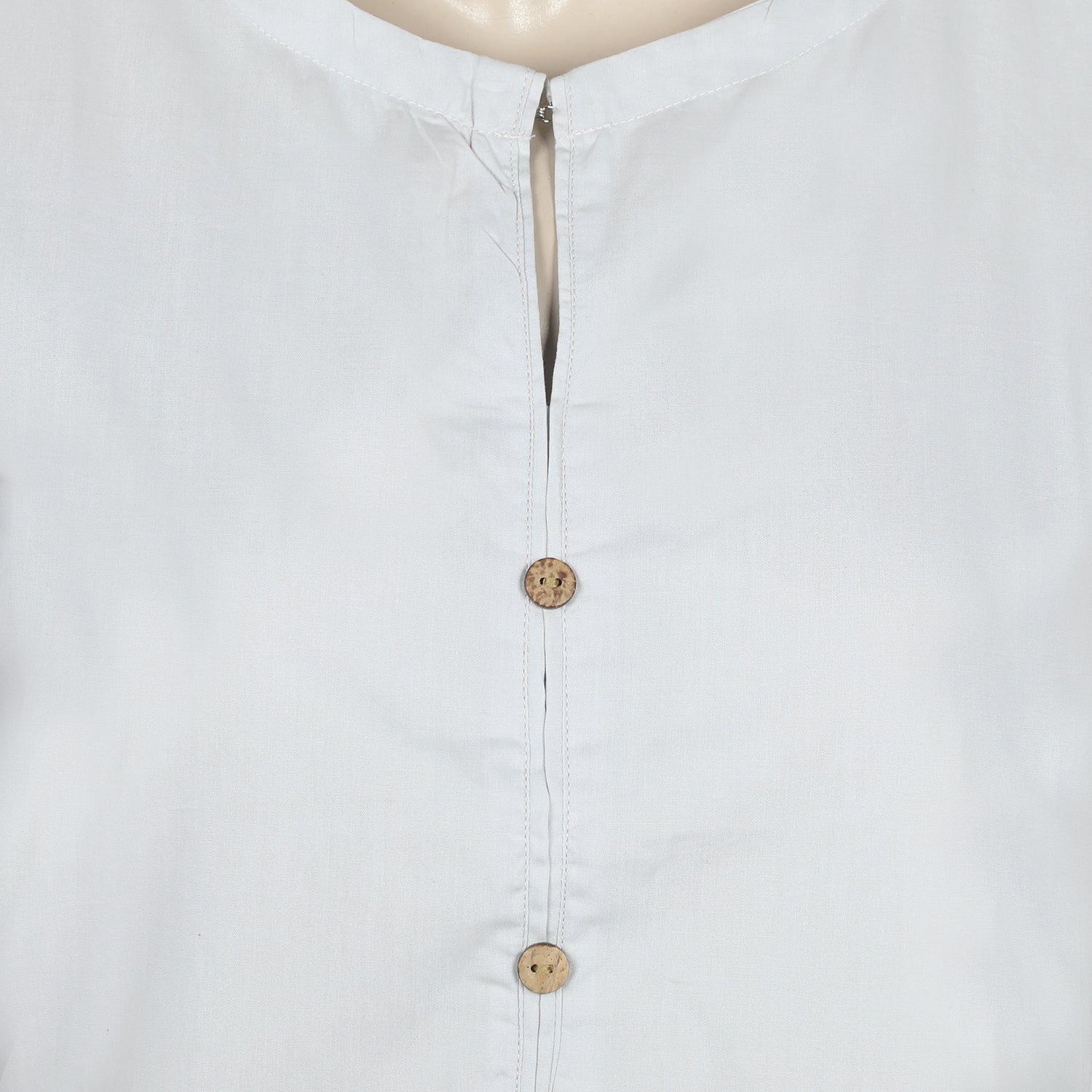 Women's Plain Kurti - Grey, Women Ready Kurtis, Chase Value, Chase Value