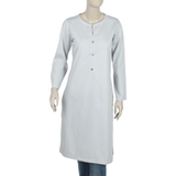 Women's Plain Kurti - Grey, Women Ready Kurtis, Chase Value, Chase Value