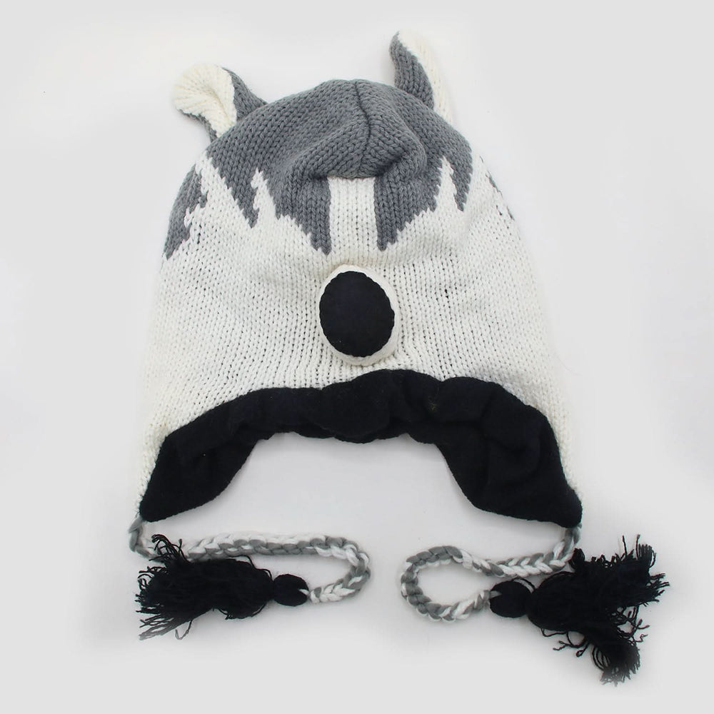 Kids Woolen Cap - Grey, Boys Caps & Gloves, Chase Value, Chase Value