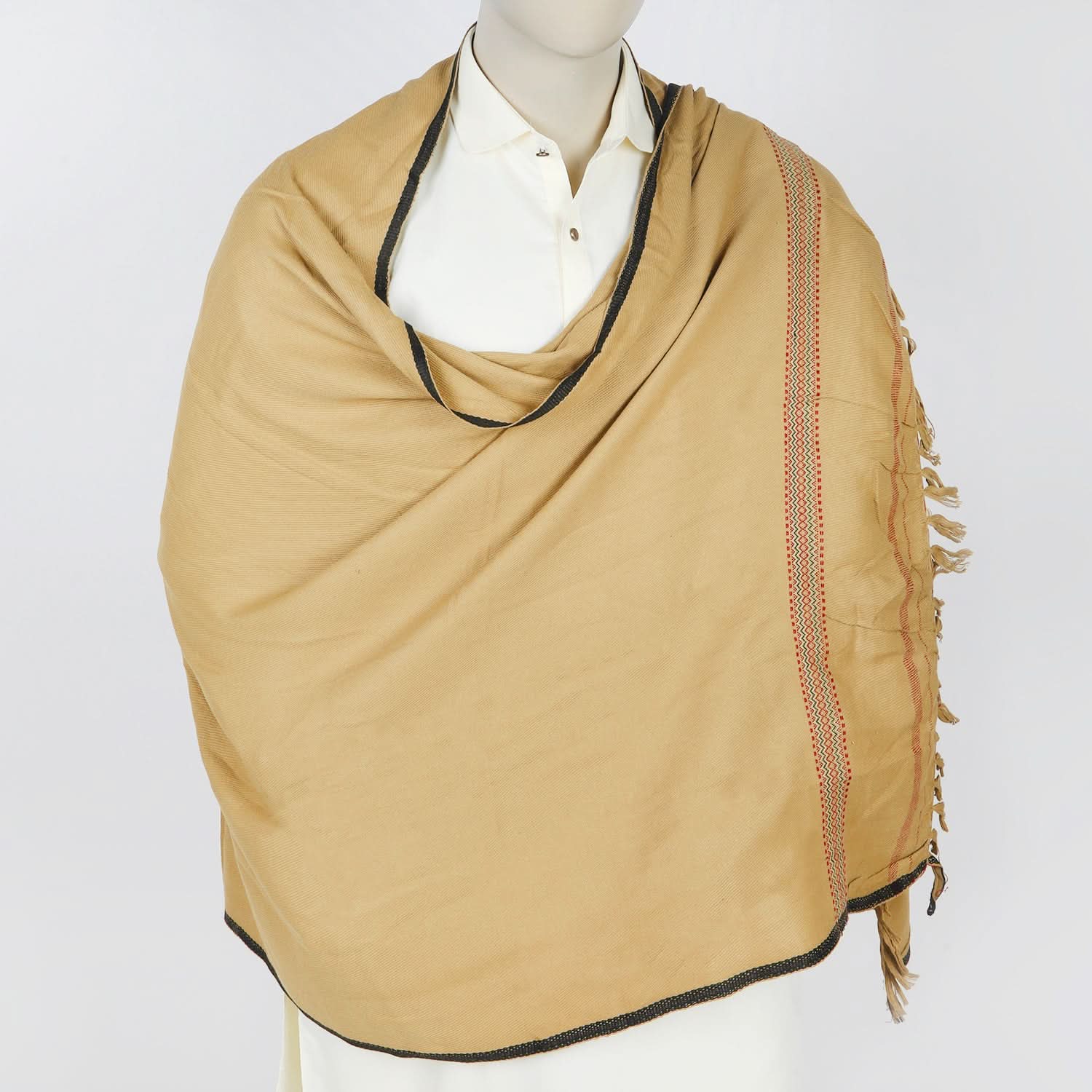 Men's Shawl - Khaki, Men's Shawls & Mufflers, Chase Value, Chase Value