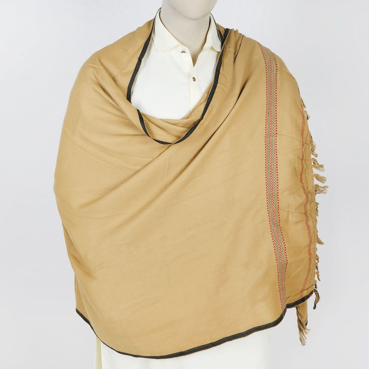 Men's Shawl - Khaki, Men's Shawls & Mufflers, Chase Value, Chase Value