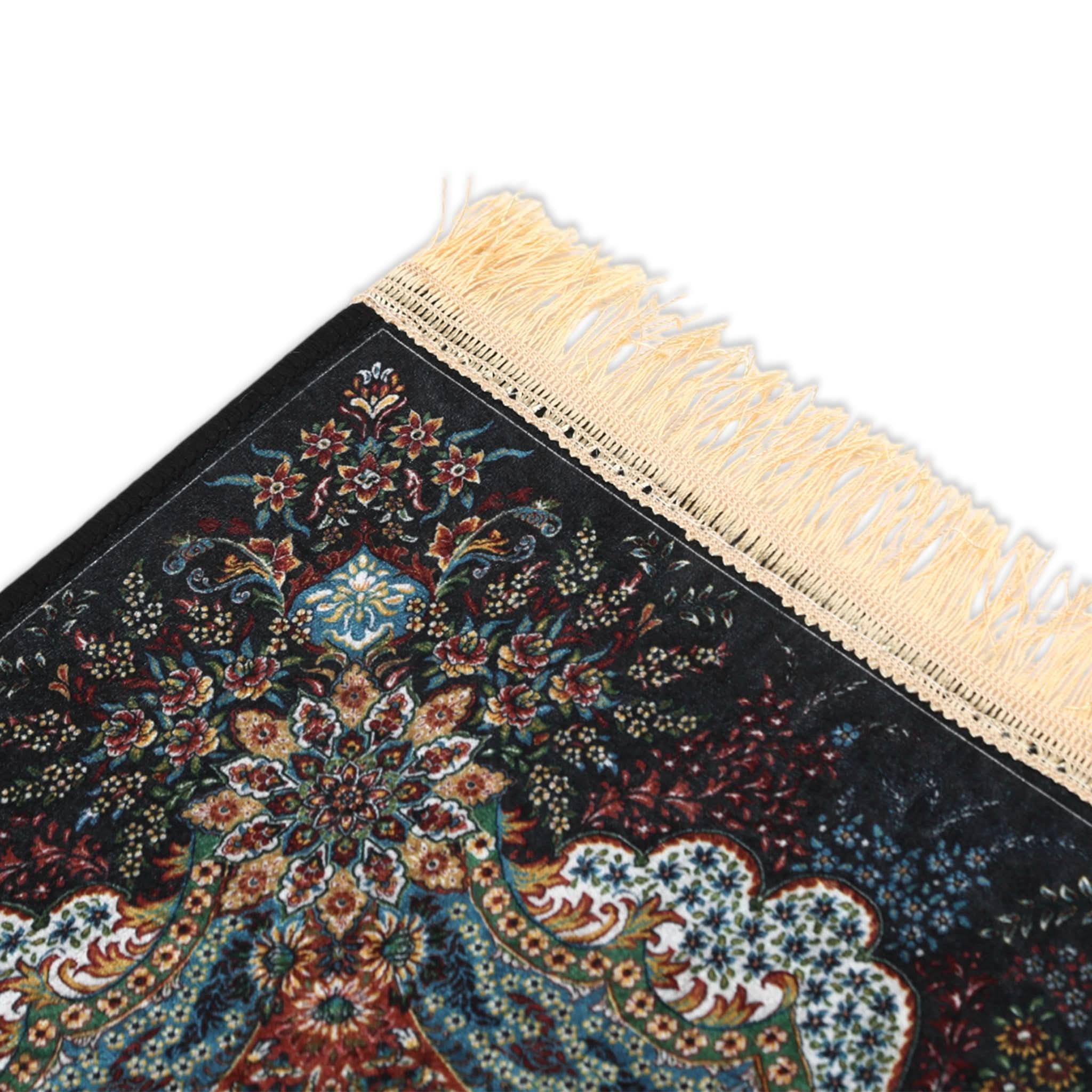 Kashan Persian Rug Large 60*90 - Black, Mats, Chase Value, Chase Value