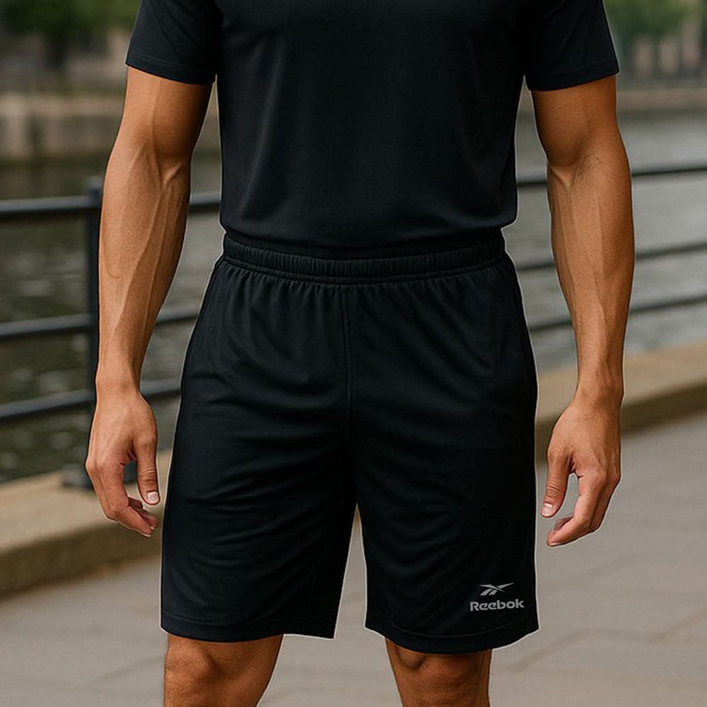 Mens Plain Short - Black, Men's Shorts, Chase Value, Chase Value
