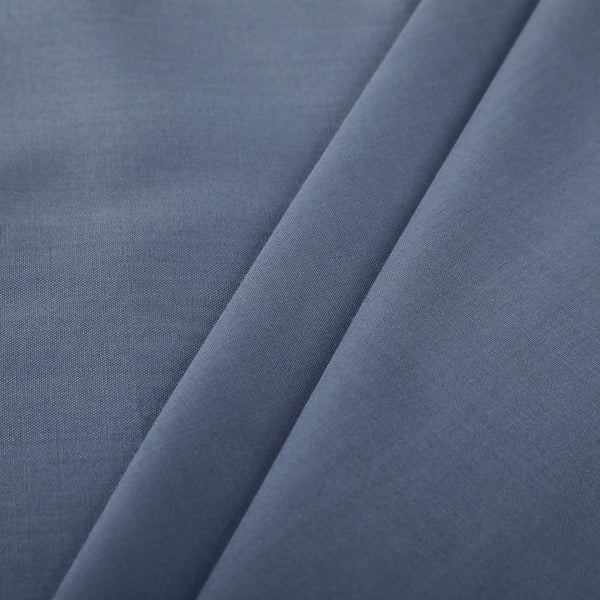 Men's Valuable Plain Polyester Viscose Unstitched Suit - Blue