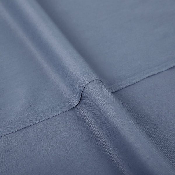 Men's Valuable Plain Polyester Viscose Unstitched Suit - Blue