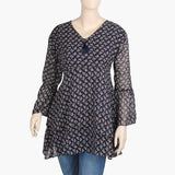 Women's Western Top - Blue, Women T-Shirts & Tops, Chase Value, Chase Value