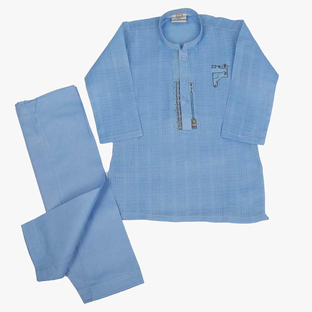 Boys Shalwar Suit - Blue, Boys Shalwar Kameez, Chase Value, Chase Value