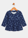 Valuables Newborn Girls Printed Frock