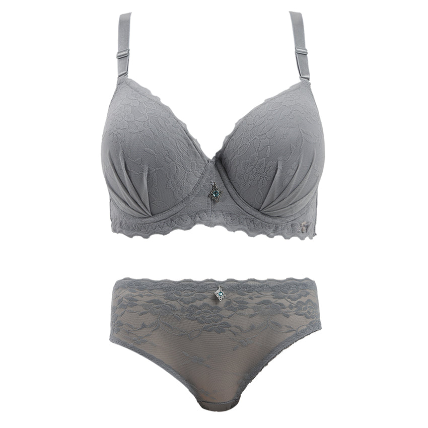 Eminent Foam Bra Set - Grey