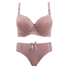 Eminent Foam Bra Set - Tea Pink