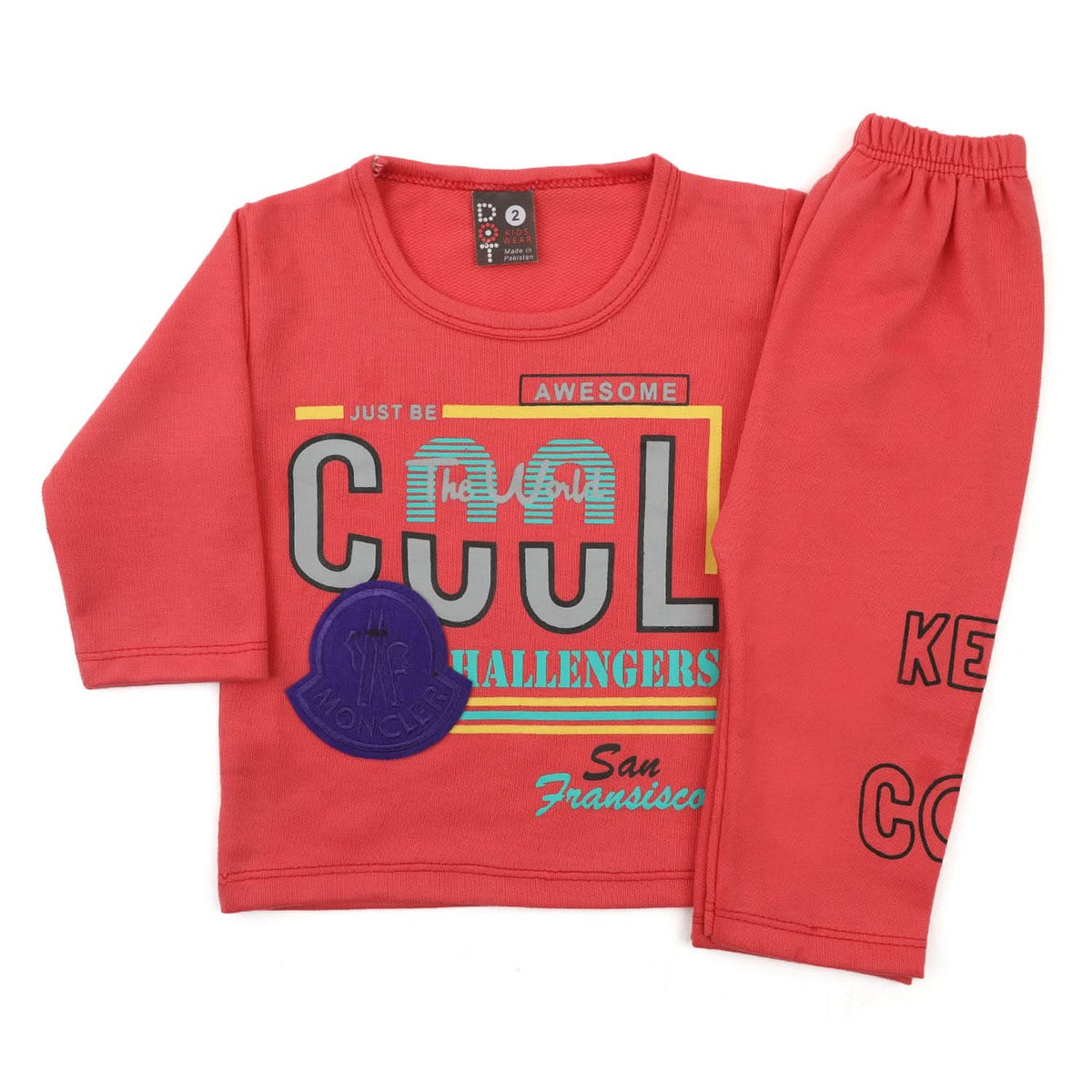 Newborn Boys Full Sleeves Suit - Red, Newborn Boys Sets & Suits, Chase Value, Chase Value