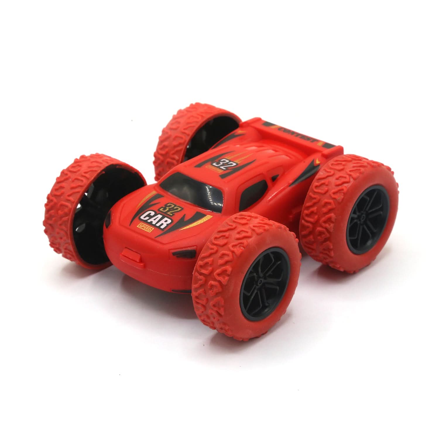 Friction Double-Sided 4 Wheel Car Counter Toy, Non-Remote Control, Chase Value, Chase Value