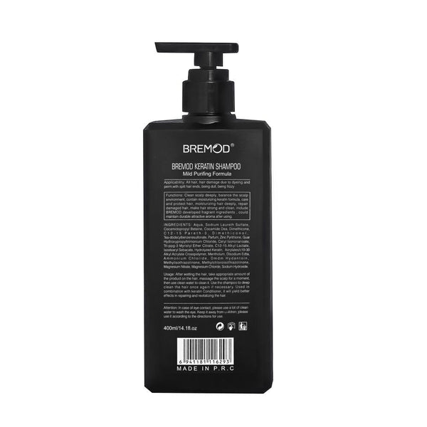 Bremod Keratin Shampoo 400 ml, Shampoo & Conditioner, Chase Value, Chase Value