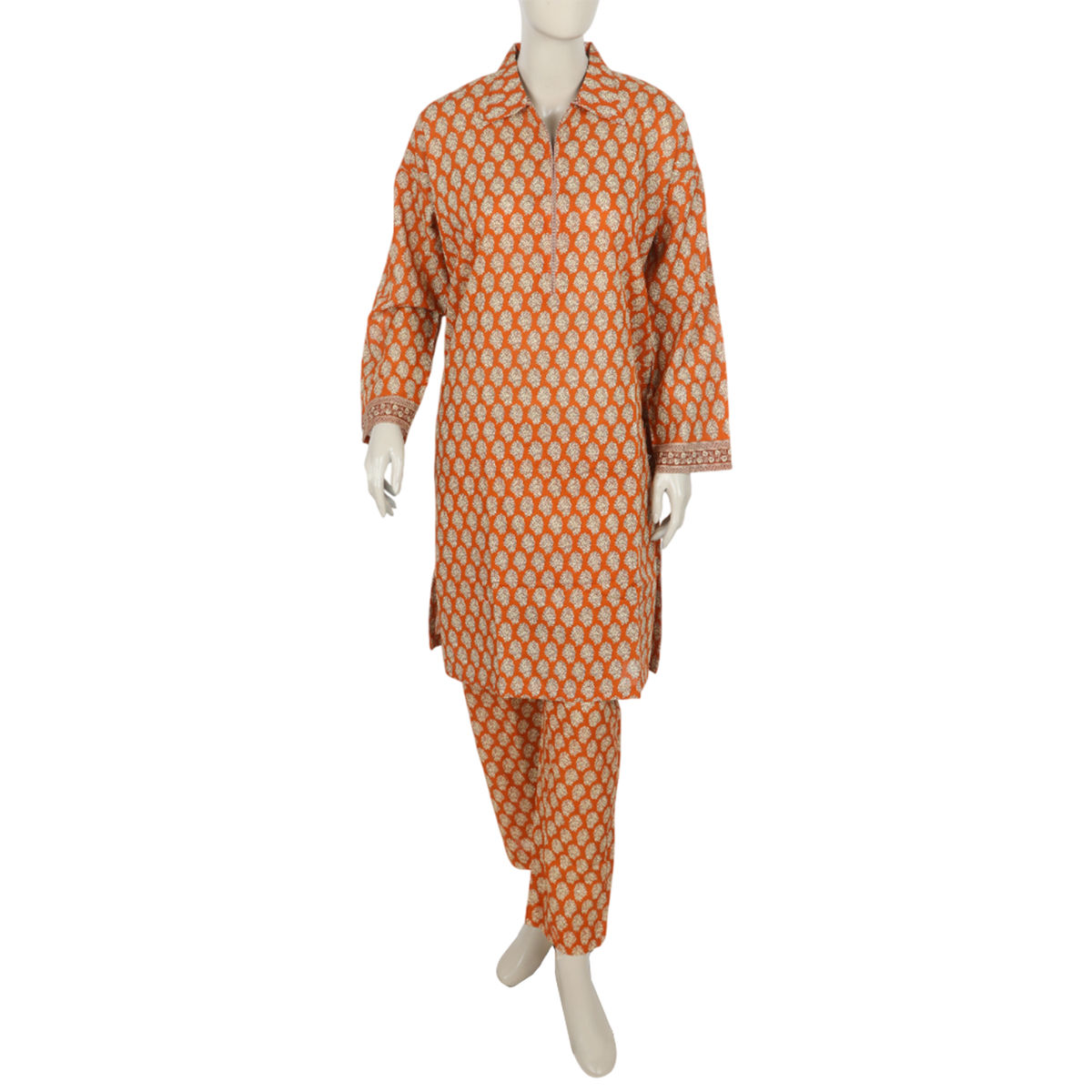 Eminent Women's Khaddar Stitched 2pcs Suit - Brown, Women Shalwar Suits, Eminent, Chase Value