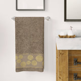Hand Towel Gold Circle 40*60, Bath Towels, Chase Value, Chase Value