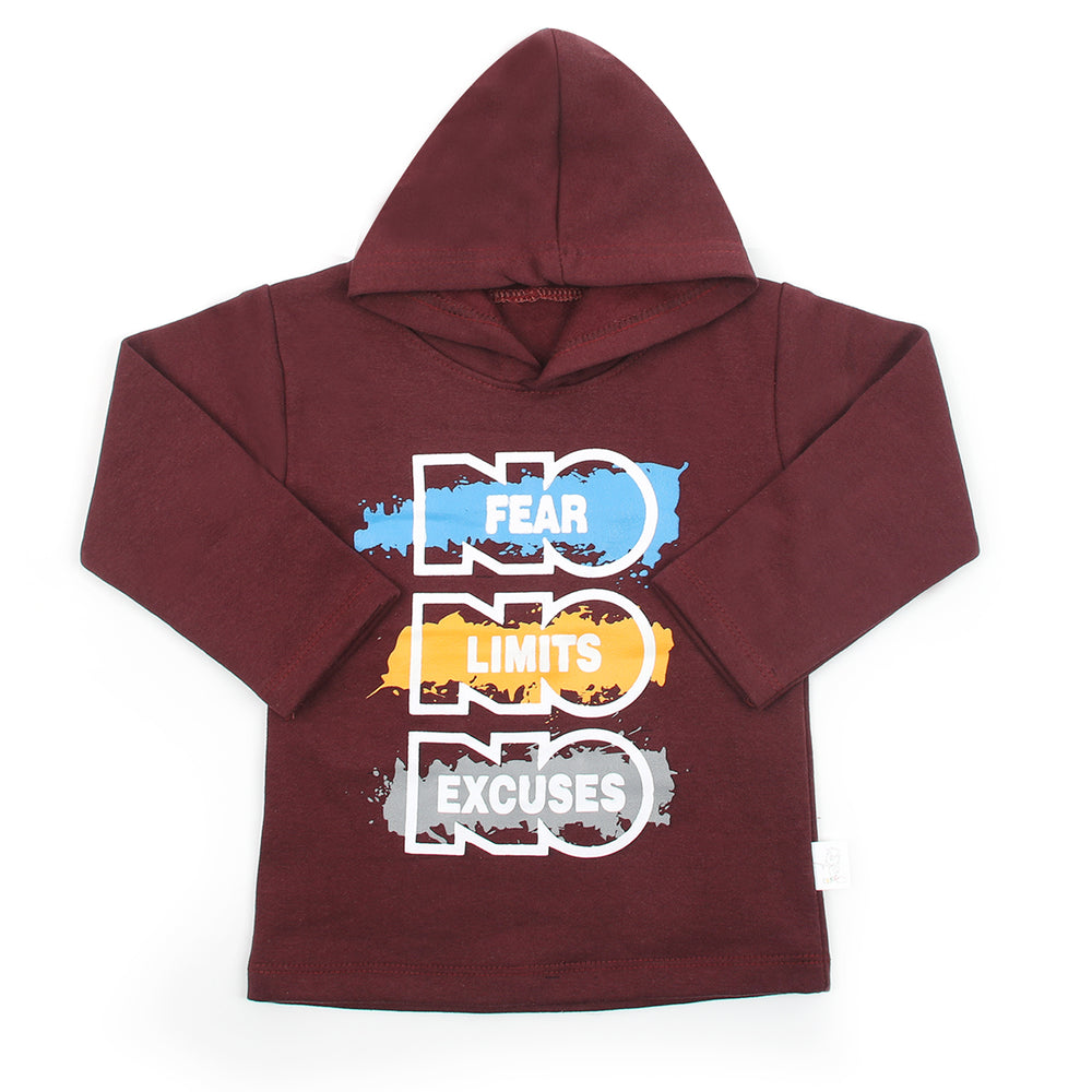 Boys Full Sleeves Hoodie - Brown, Boys Hoodies & Sweat Shirts, Chase Value, Chase Value