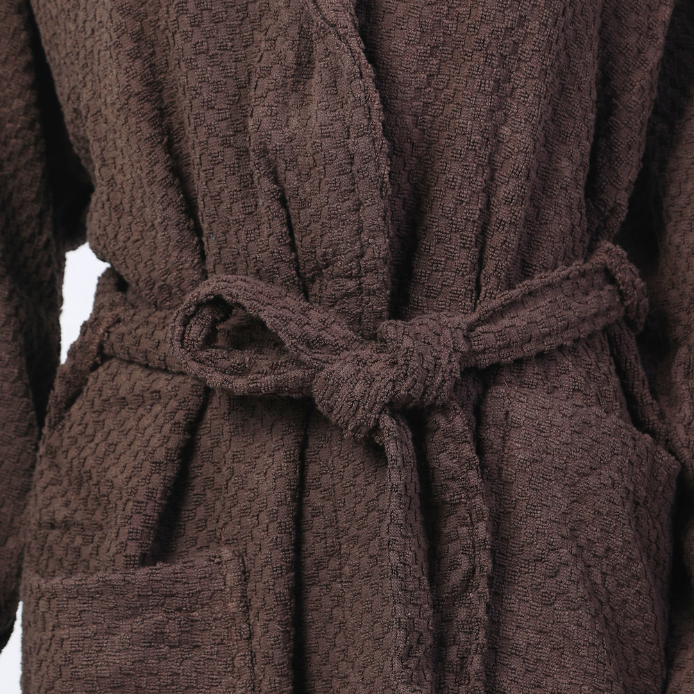 Adult Bathrobes Terry Plain  -  Brown, Bath Robes, Chase Value, Chase Value