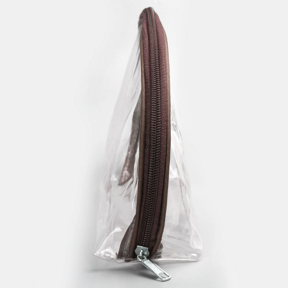 Beauty Pouch - Dark Brown, Beauty Tools, Chase Value, Chase Value