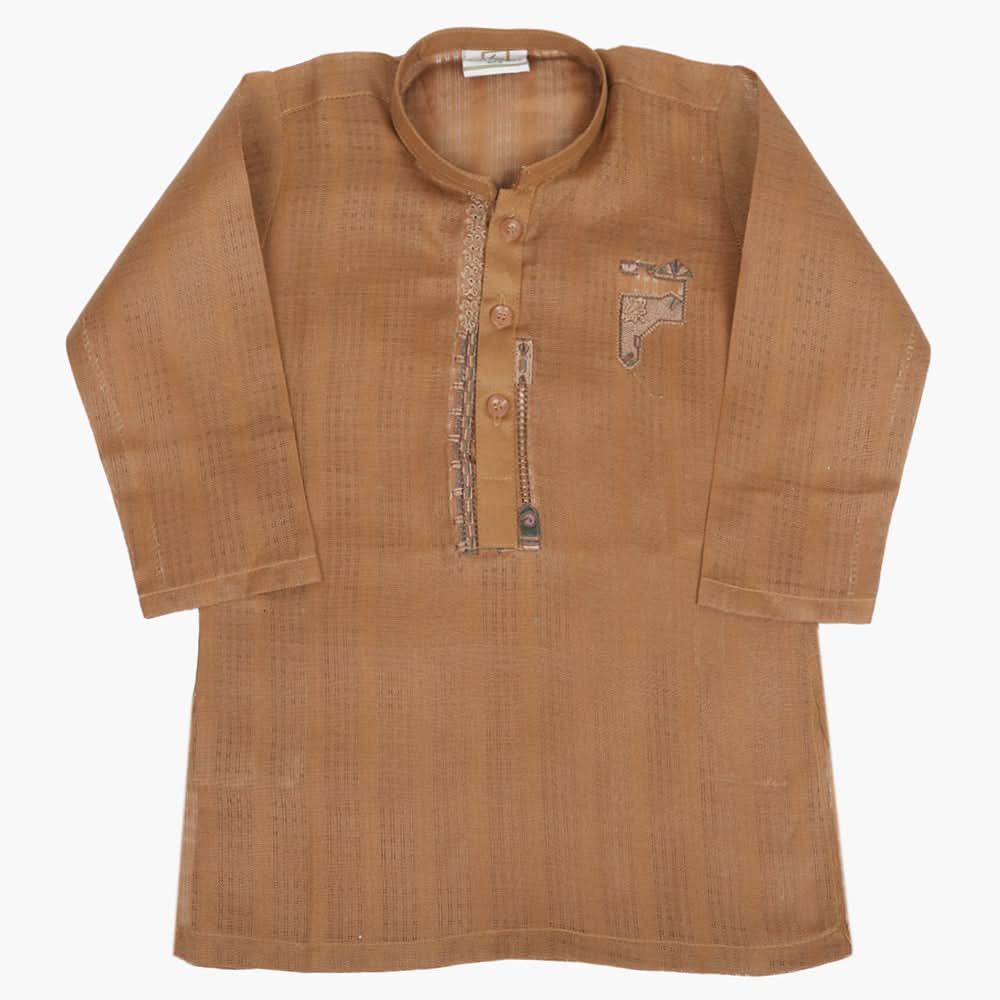 Boys Shalwar Suit - Brown, Boys Shalwar Kameez, Chase Value, Chase Value