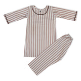 Girls Cotton 2Pcs Shalwar Suit - Brown, Girls Shalwar Kameez, Chase Value, Chase Value