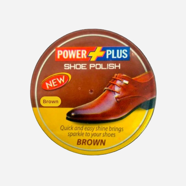 Tin Shoe Polish - Brown, Men's Shoe Shinner, Chase Value, Chase Value