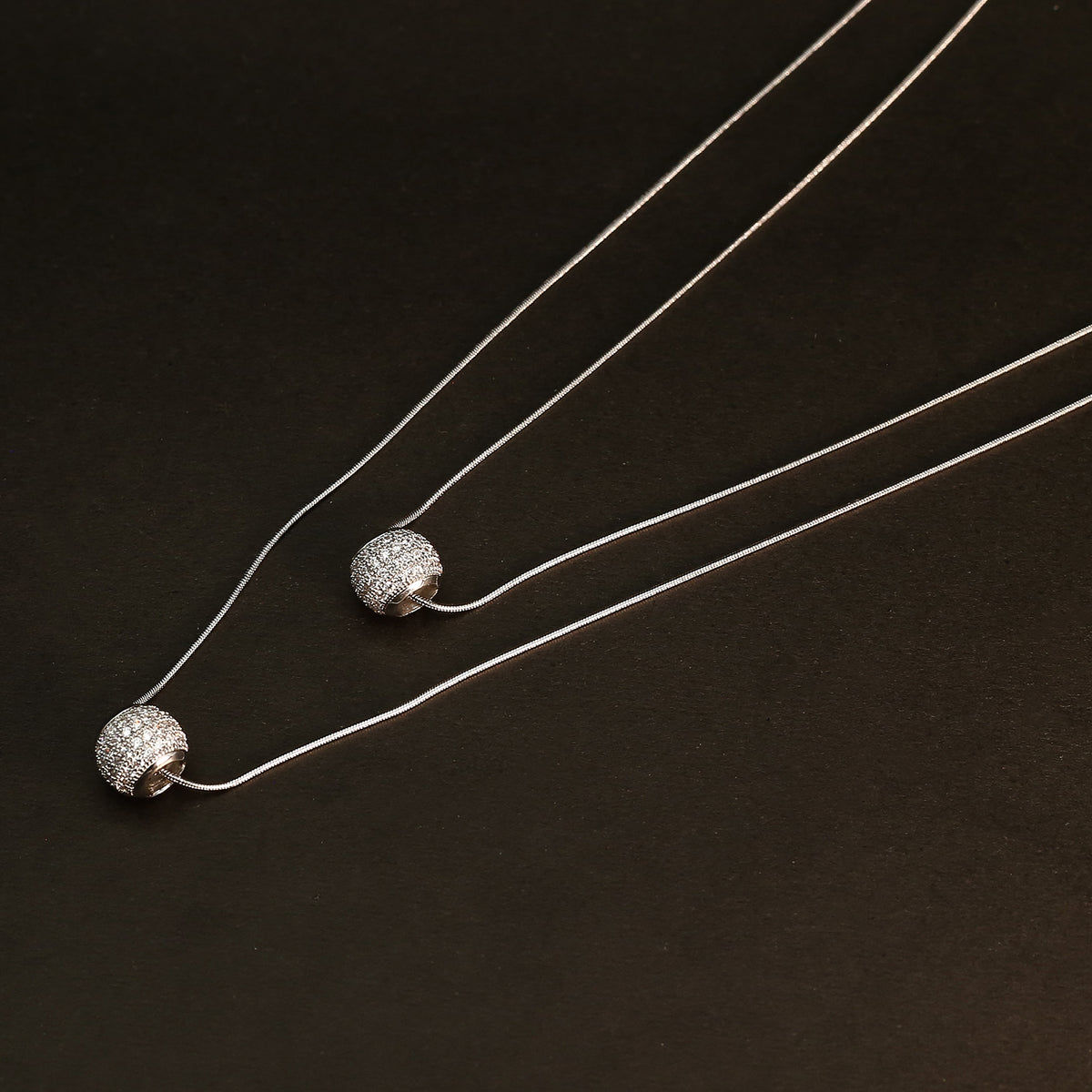 Women's Chain Mala - Silver, Women Chains & Lockets, Chase Value, Chase Value